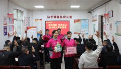 临涣矿太阳花志愿者传播消防安全“好声音”