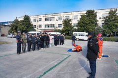 提升意识，朱集西煤矿开展地震应急演练