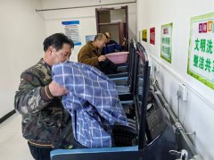 中煤三建朝源煤矿洗衣房“升级版”暖心上线